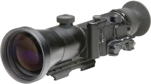 Rifle Scope Optics PNG Image