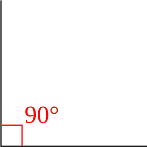Basic Right Angle - Right Angle 90 Degree Png, Transparent Png PNG with transparent background