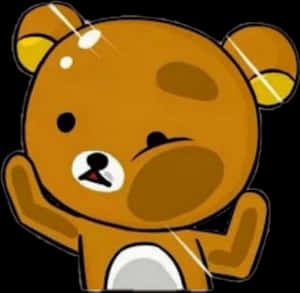 Rilakkuma Cartoon Character Image PNG image with transparent background
