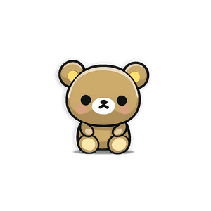 Rilakkuma Character PNG hnc PNG image with transparent background