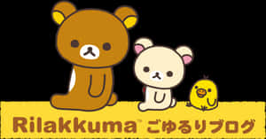 Rilakkumaand Friends Graphic PNG image with transparent background