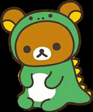 Rilakkumain Frog Costume PNG image with transparent background