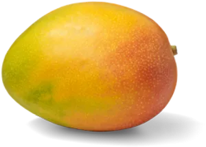 Ripe Mango Fruit Isolated PNG Image