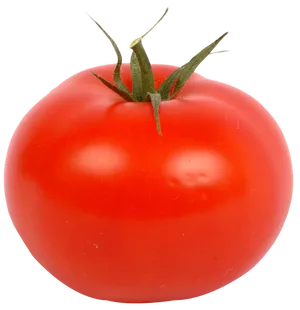 Ripe Red Tomato Single PNG Image