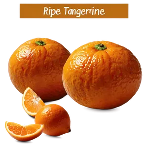 Ripe Tangerine Png 06122024 PNG Image