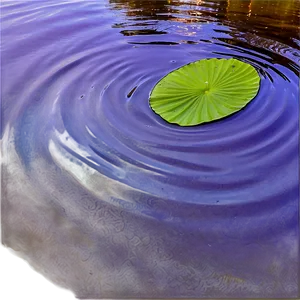 Ripple In Serene Pond Png Vqr48 PNG Image