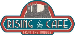 Rising Cafe Logo PNG Image