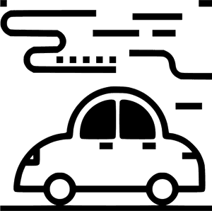 Road Trip Car Rental Travel Transportation, HD Png Download PNG