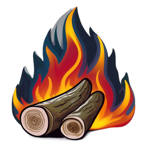 Roaring Campfire Glow PNG 31 PNG