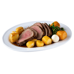 Roast Beef Dinner PNG 06262024 PNG with transparent background