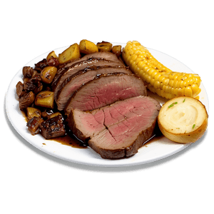 Roast Beef Dinner PNG 64 PNG with transparent background