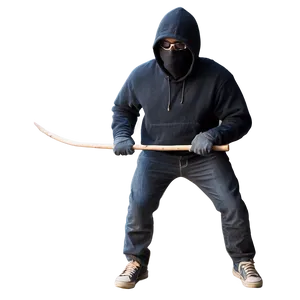 Robber With Crowbar Png Wag48 PNG Image