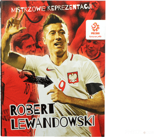 Robert Lewandowski Polish Football Star PNG image with transparent background