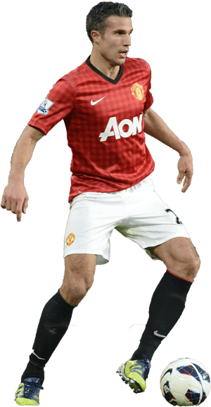Robin Van Persie Png Man Utd - Cr7 Manchester United Png, Transparent Png PNG image with transparent background