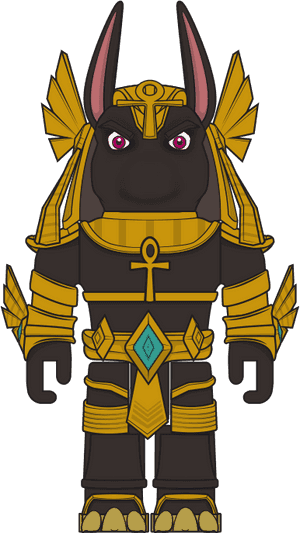 Roblox_ Anubis_ Avatar_ Costume PNG image with transparent background