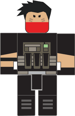 Roblox Character Illustration PNG image with transparent background