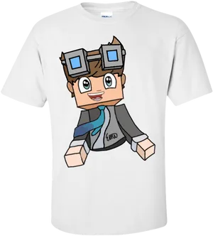 Roblox Character T Shirt Design PNG Image