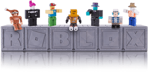 Roblox Characters Display PNG image with transparent background
