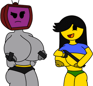 Roblox Characters Posing PNG image with transparent background