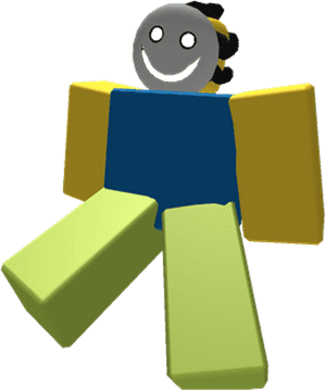 Roblox Classic Noob Character PNG image with transparent background