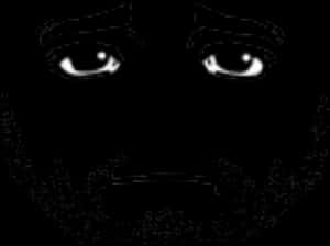 Roblox Face Expression Dark Background PNG
