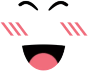 Roblox Face Expression Graphic PNG Image