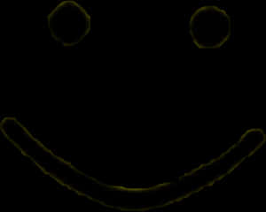 Roblox Smiling Face Graphic PNG
