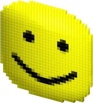 Roblox Yellow Smiley Face PNG Image