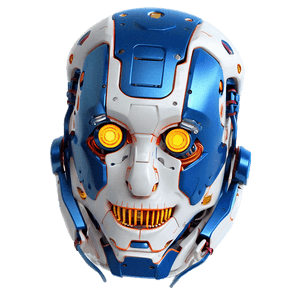 Robot Head Blueprint PNG ppq PNG