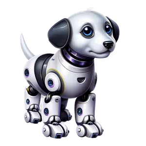 Robot Puppy Cute Png Ffw PNG Image