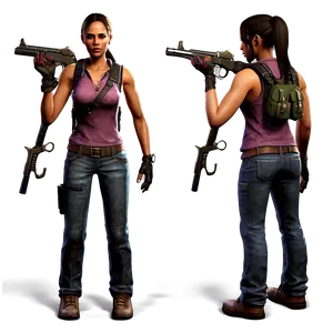 Rochelle Left 4 Dead 2 Character Png 68 PNG Image