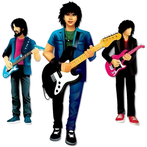 Rock Band Music Clipart Png 24 PNG Image