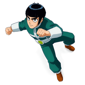 Rock Lee Drunken Fist Style PNG 2 PNG image with transparent background