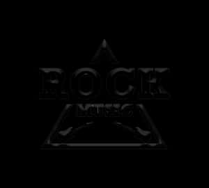 Rock Music Triangle Logo PNG image with transparent background