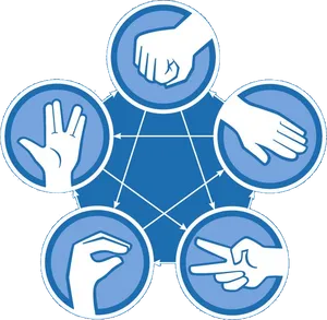 Rock Paper Scissors Lizard Spock_ Game PNG Image