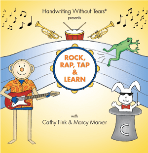 Rock Rap Tapand Learn Album Cover PNG image with transparent background