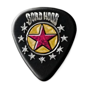 Rock Star Guitar Pick Png 45 PNG Image