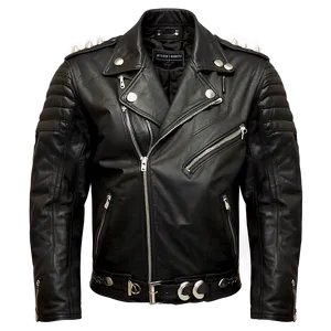 Rock Star Leather Jacket Png 06282024 PNG Image