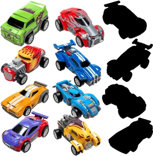 Rocket League Car Collection PNG Image