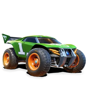 Rocket League Octane D PNG Image