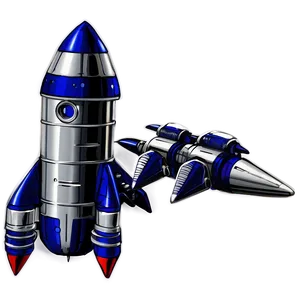 Rocketship Blueprint Png 36 PNG Image