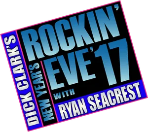 Rockin New Years Eve Event Graphic PNG Image