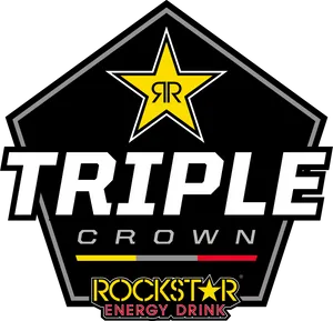 Rockstar Energy Triple Crown Logo PNG Image