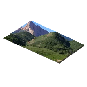 Rocky Mountain Scenery Png Msh PNG Image