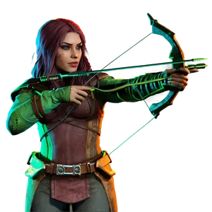 Rogue With Crossbow Png Jpd83 PNG Image