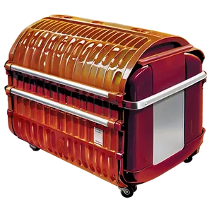 Rolling Bin Orange Png 97 PNG Image