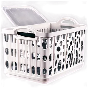 Rolling Laundry Basket With Lid Png Mdo78 PNG Image