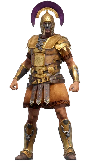 Roman Centurion Full Armor PNG Image