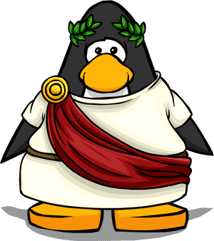 Rome Clipart Roman Toga - Club Penguin Black Belt, HD Png Download PNG image with transparent background