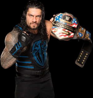Transparent Roman Reigns Png - Wwe Roman Reigns United States Champion, Png Download PNG image with transparent background